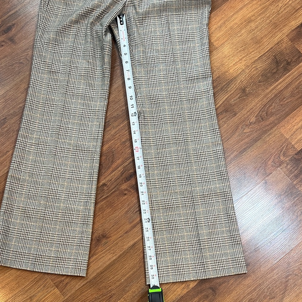 Chico's Houndstooth Patterned Pants - Subtle Sparkle ✨ Thread - Picture 7 of 10